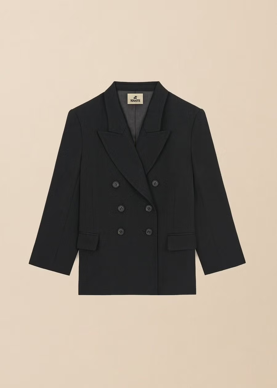 The KHAITE x Bonpoint Tammie Jacket in Ocean Black